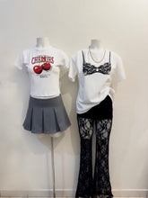 Cargar imagen en el visor de la galería, Pantalón Flare Lace Black + short