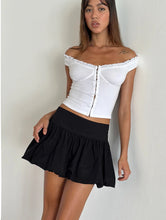 Cargar imagen en el visor de la galería, Bubbles Skirt black + Short interno
