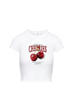 Cargar imagen en el visor de la galería, Baby tee cherry
