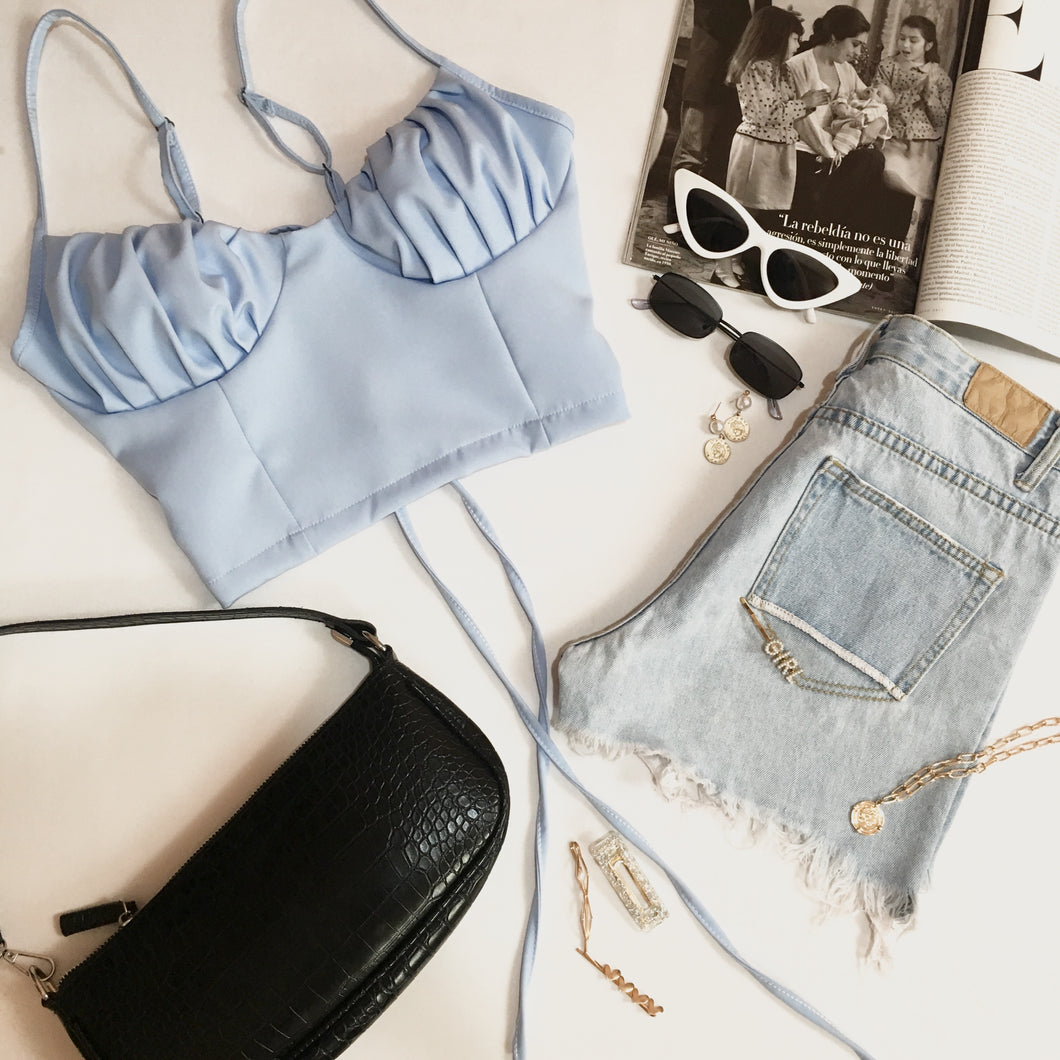 Miranda Top baby blue