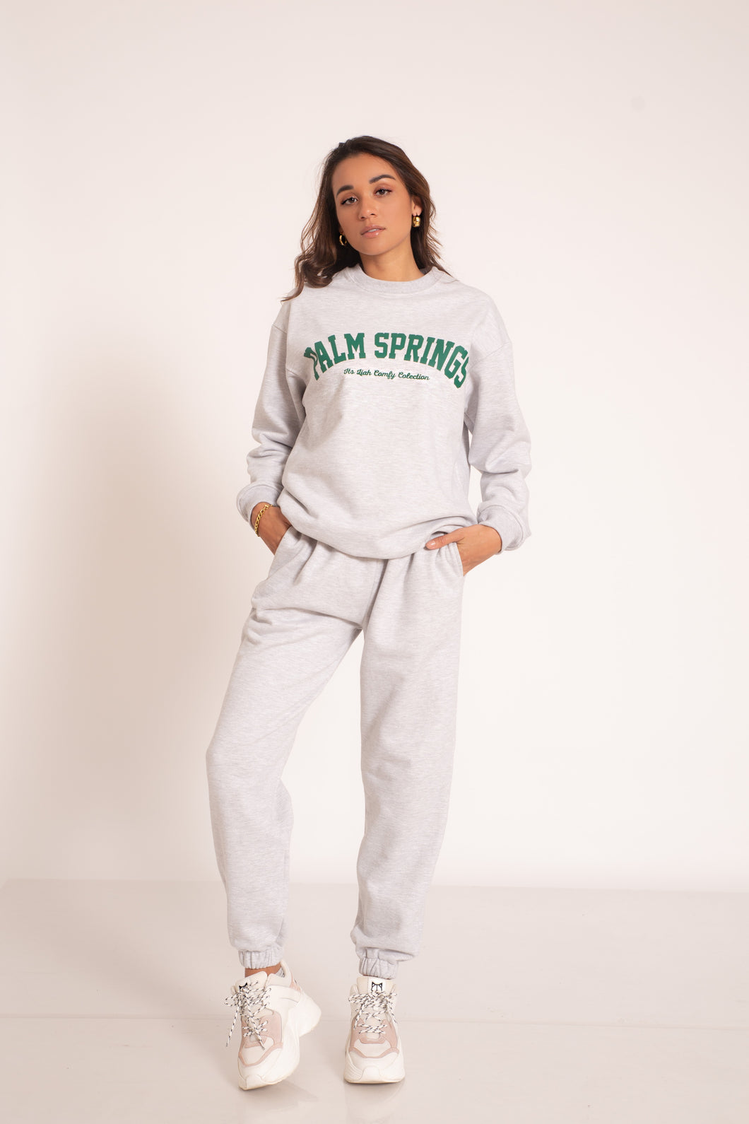 Set oversize Palm Springs Gris (Green)