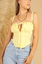 Cargar imagen en el visor de la galería, Corset Florenza baby yellow
