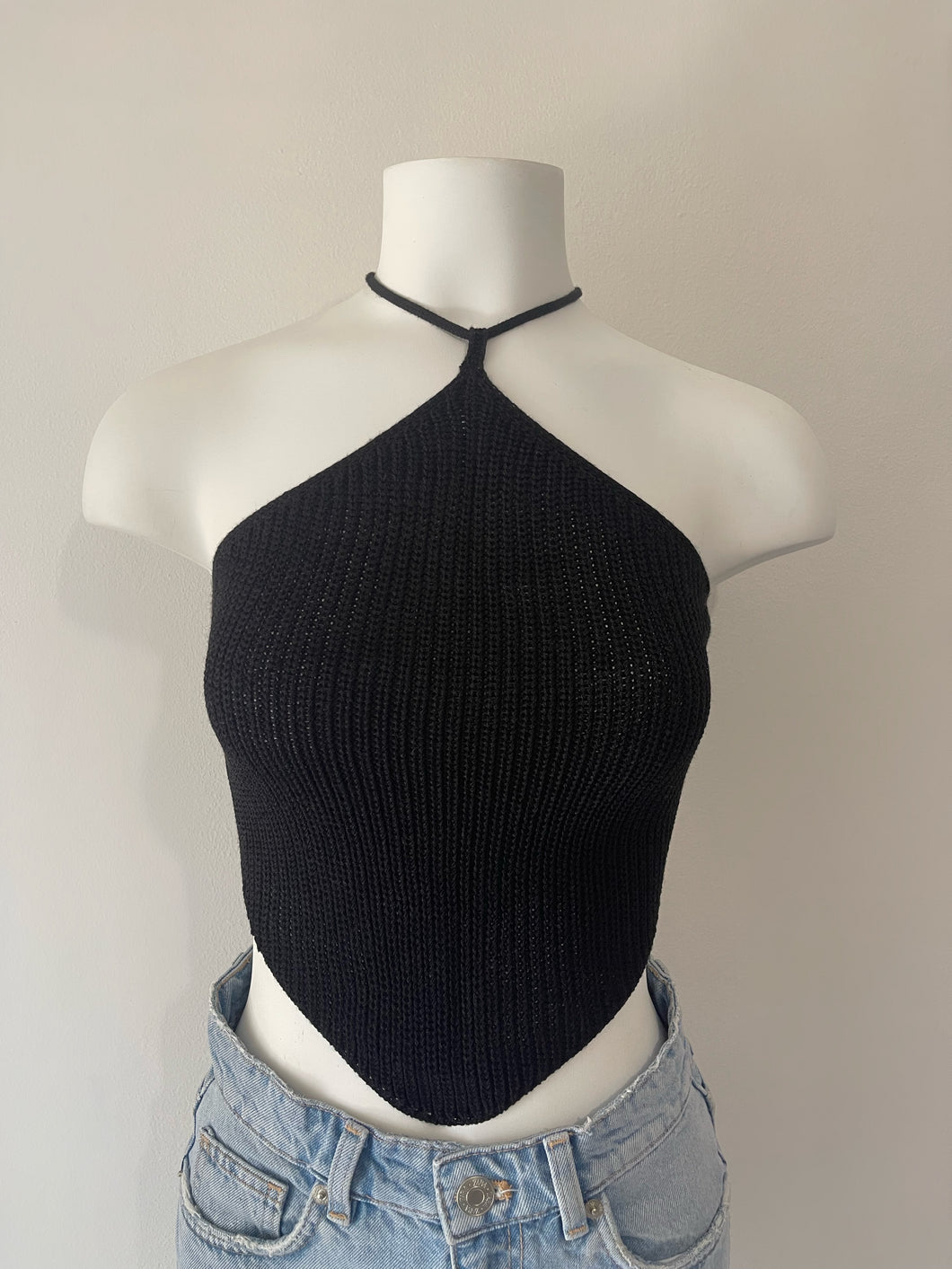 Amara Top knitwear Black