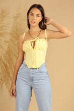 Cargar imagen en el visor de la galería, Corset Florenza baby yellow
