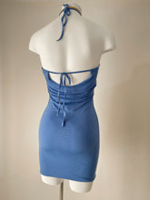 Cargar imagen en el visor de la galería, Foxy Cut Dress Cobalt Blue
