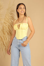 Cargar imagen en el visor de la galería, Corset Florenza baby yellow
