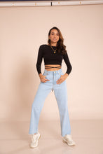 Cargar imagen en el visor de la galería, Denim Wide Leg
