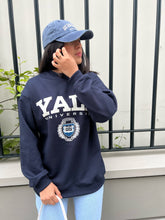 Cargar imagen en el visor de la galería, Sweatshirt oversize YALE (blue)
