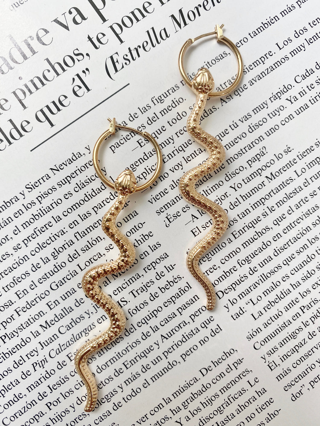 Pendientes Snake