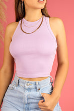 Cargar imagen en el visor de la galería, Ribbed Tank Top Lilac
